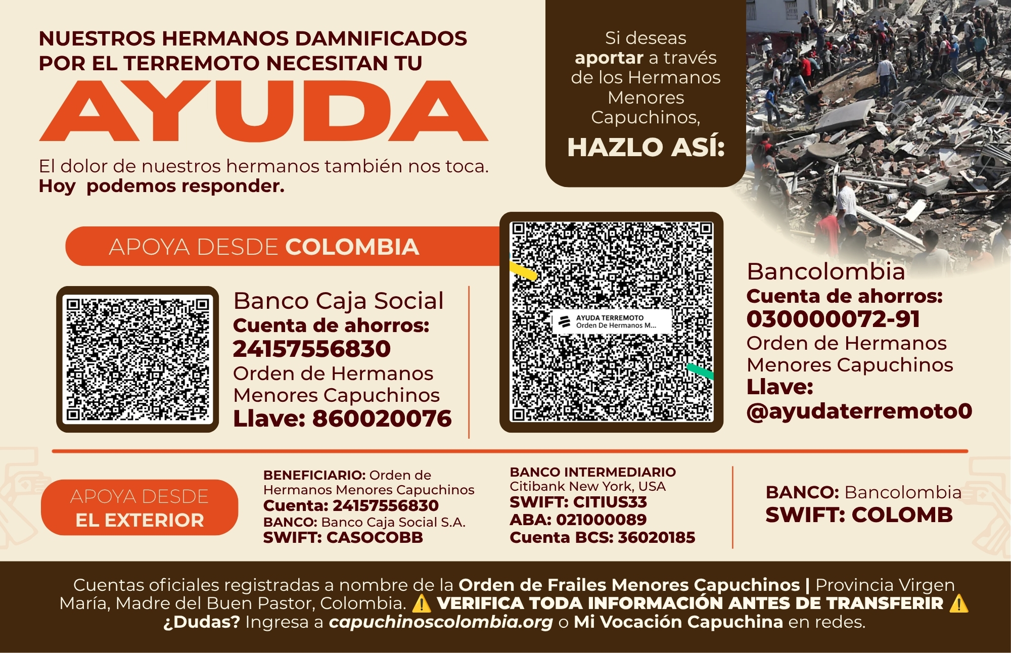 VOLANTE DONACIONES